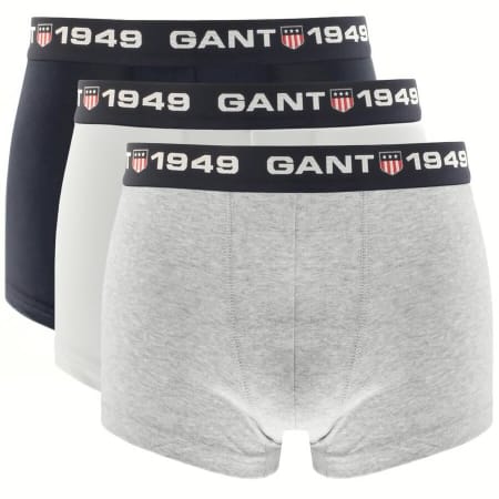 Product Image for Gant Three Pack Stretch Boxer Trunks White