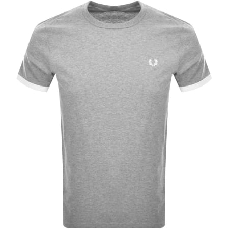 Product Image for Fred Perry Ringer T Shirt Grey
