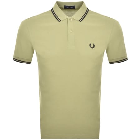 Product Image for Fred Perry Twin Tipped Polo T Shirt Green