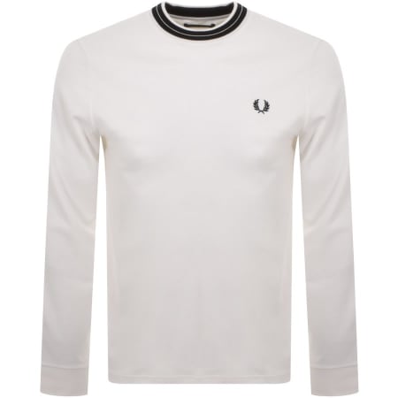 Product Image for Fred Perry Crew Neck Sweatshirt White