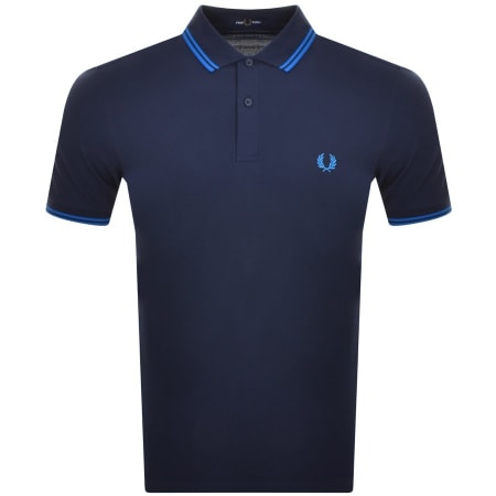 Product Image for Fred Perry Twin Tipped Polo T Shirt Navy