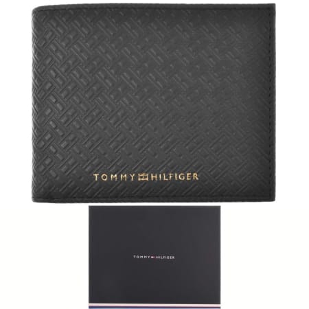 Product Image for Tommy Hilfiger Monogram Leather Wallet Black