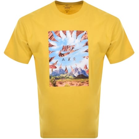 Product Image for Nike Crew Neck DNA T Shirt Yellow