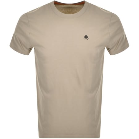 Product Image for Moose Knuckles Satellite T Shirt Beige