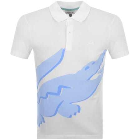 Product Image for Lacoste Short Sleeved Polo T Shirt White