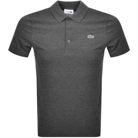 Product Image for Lacoste Logo Polo T Shirt Grey