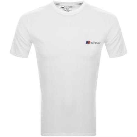 Product Image for Berghaus Organic Clas Logo T Shirt White