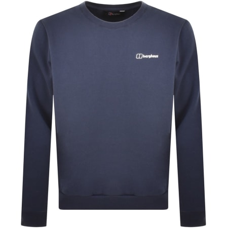 Product Image for Berghaus Logo Sweatshirt Navy