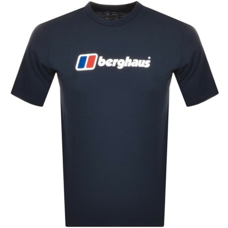Product Image for Berghaus Logo T Shirt Blue