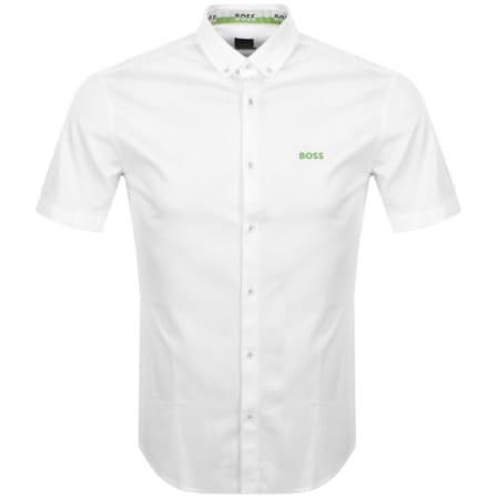 Product Image for BOSS Biadia R Short Sleeved Shirt White