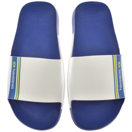 Product Image for Havaianas Brazil Logo Sliders White