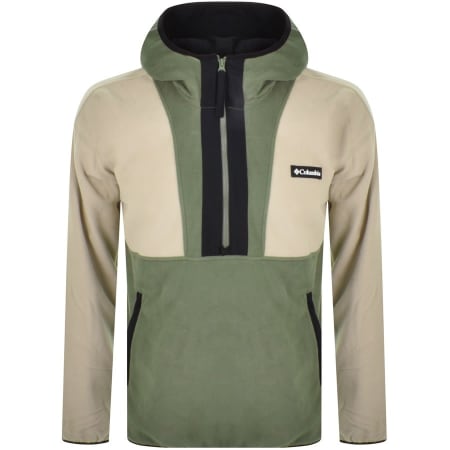 Product Image for Columbia Backbowl Half Zip Hoodie Green