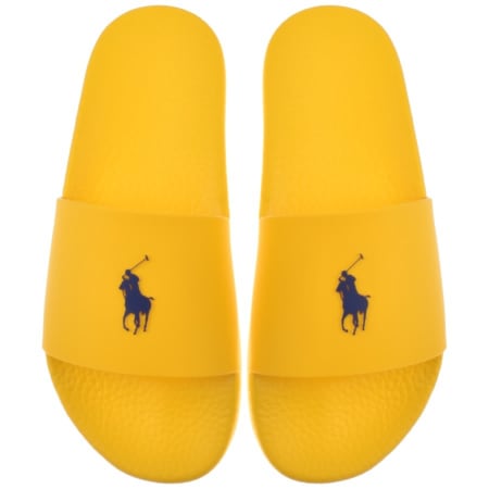 Product Image for Ralph Lauren Logo Sliders Yellow