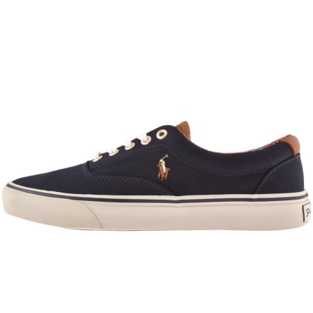 Product Image for Ralph Lauren Keaton Canvas Trainers Navy