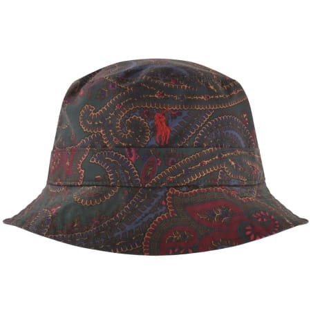 Product Image for Ralph Lauren Paisley Bucket Hat Green