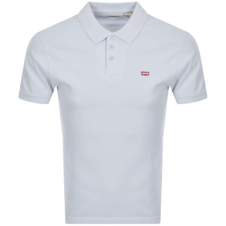 Product Image for Levis Original Short Sleeved Polo T Shirt Blue