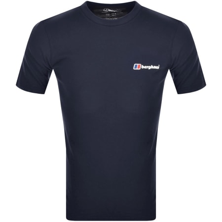 Product Image for Berghaus Logo T Shirt Navy