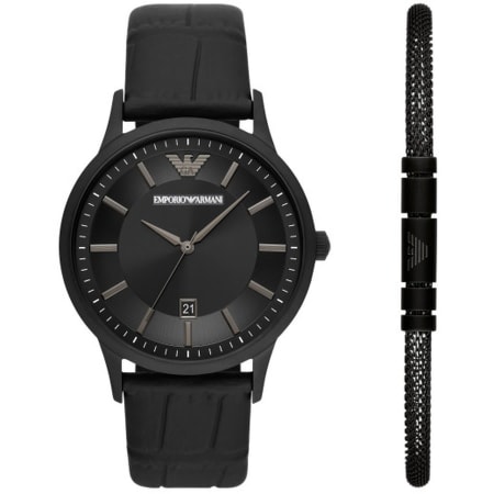 Product Image for Emporio Armani AR80057 Watch Gift Set Black
