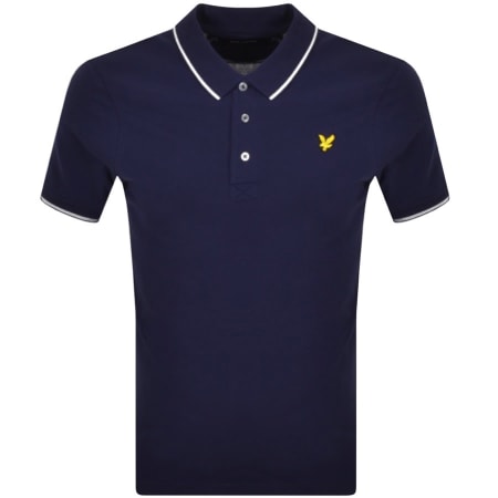 Product Image for Lyle And Scott Short Sleeved Polo T Shirt Navy
