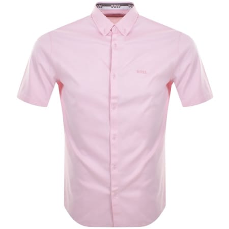 Product Image for BOSS Biadia R Short Sleeved Shirt Pink