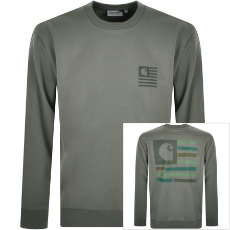 Product Image for Carhartt Medley State Sweatshirt Green