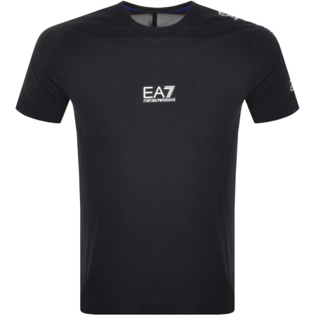 Product Image for EA7 Emporio Armani Logo T Shirt Navy