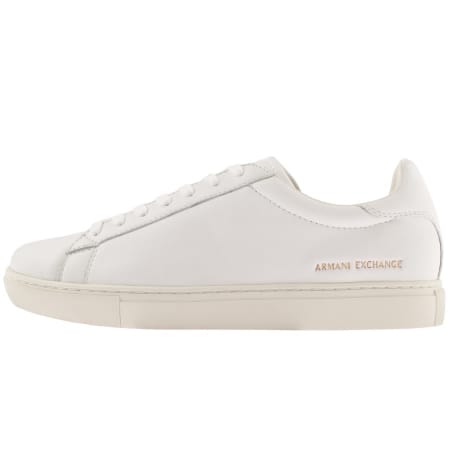 Product Image for Armani Exchange Logo Trainers White