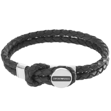 Product Image for Emporio Armani Woven Bracelet Black
