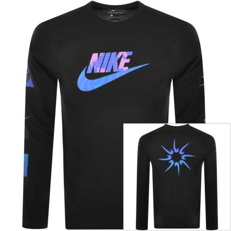 Product Image for Nike Festival Hybrid Long Sleeved T Shirt Black
