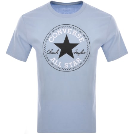 Product Image for Converse Chuck Taylor Logo T Shirt Blue