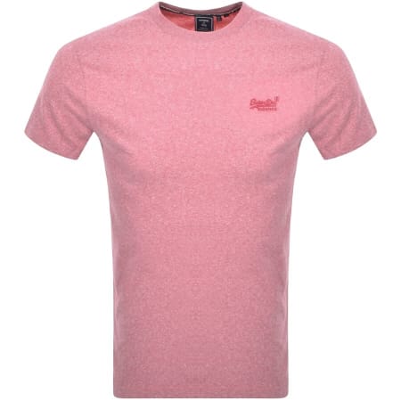Product Image for Superdry Short Sleeved T Shirt Pink