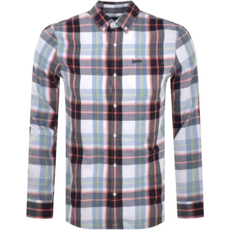 Product Image for Superdry Long Sleeved London Shirt Navy