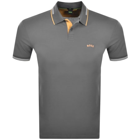 Product Image for BOSS Paule Polo T Shirt Grey