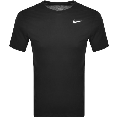 Product Image for Nike Training Dri Fit Logo T Shirt Black
