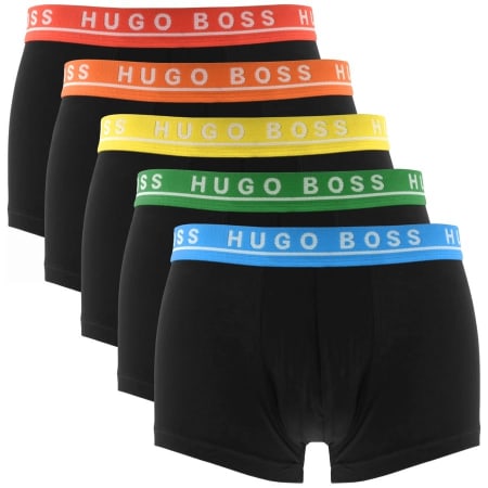 Product Image for BOSS Underwear Five Pack Boxer Trunks Black
