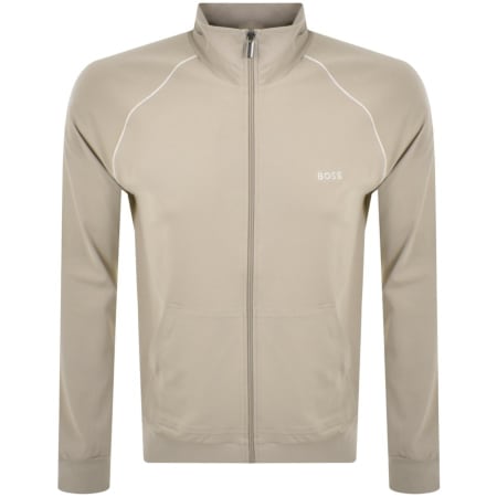 Product Image for BOSS Mix And Match Full Zip Sweatshirt Beige