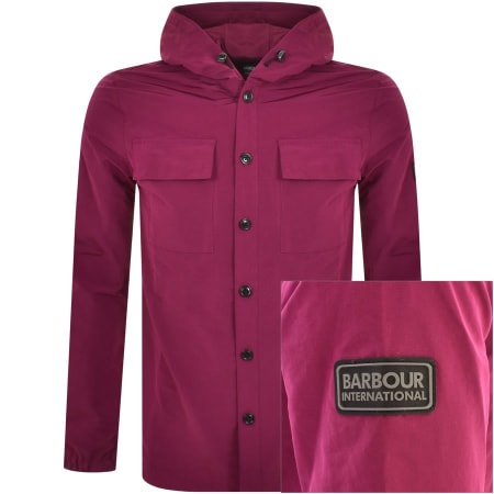 Product Image for Barbour International Amplifier Overshirt Lilac