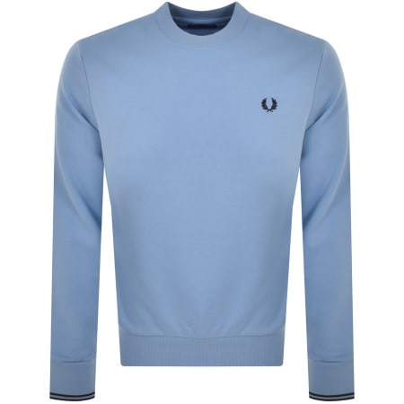 Product Image for Fred Perry Crew Neck Sweatshirt Blue