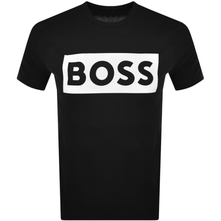 Product Image for BOSS Tiburt Short Sleeve T Shirt Black