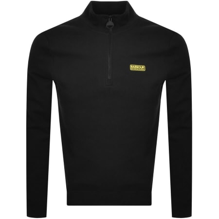 Product Image for Barbour International Half Zip Sweatshirt Black