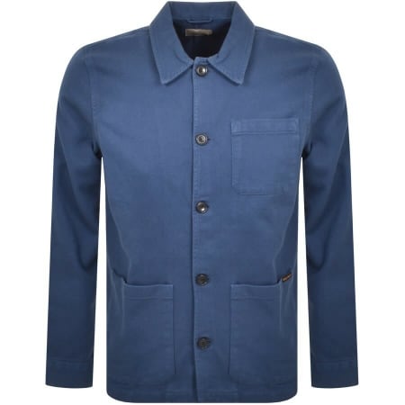 Product Image for Nudie Jeans Barney Worker Jacket Blue