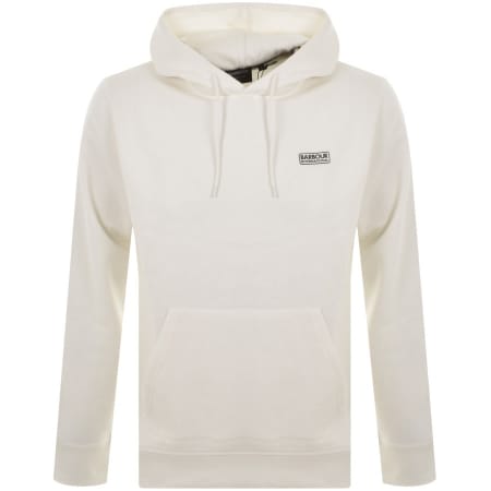 Product Image for Barbour International Logo Hoodie Cream
