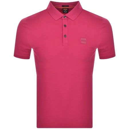 Product Image for BOSS Passenger Polo T Shirt Pink
