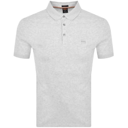 Product Image for BOSS Passenger Polo T Shirt Grey