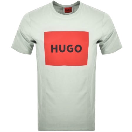 Product Image for HUGO Dulive Crew Neck T Shirt Green