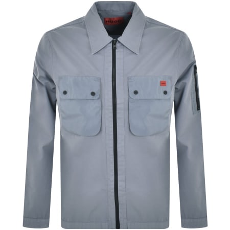 Product Image for HUGO Egildo Overshirt Blue