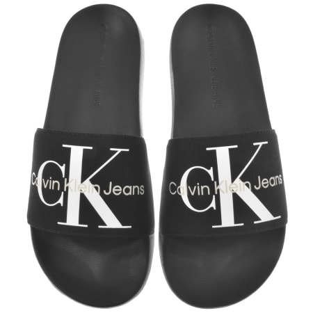 Product Image for Calvin Klein Jeans Monogram Sliders Black