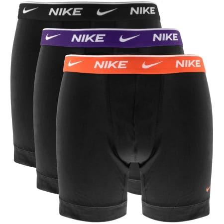 Product Image for Nike Logo 3 Pack Boxer Shorts Black