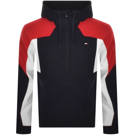 Product Image for Tommy Hilfiger Colour Blocked Hoodie Navy
