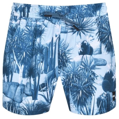 Product Image for BOSS Salmon Swim Shorts Blue